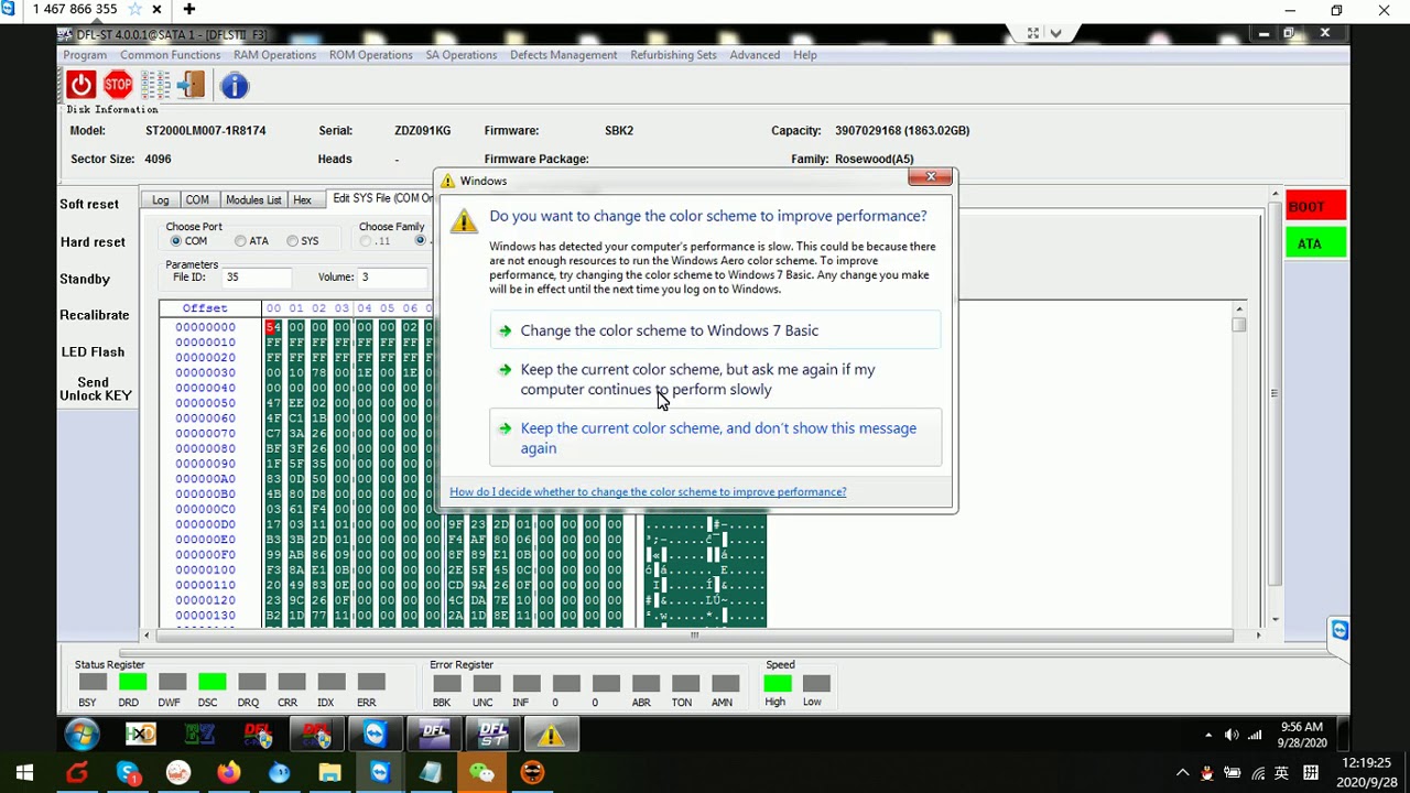ST2000LM007 SP Regen FAIL Update Mask Data Recovery Steps