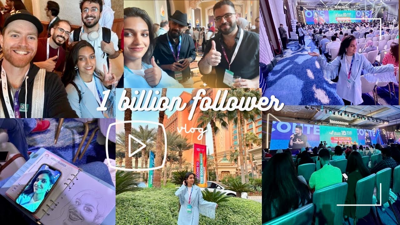 سافرت لدبي وحدي حتى احضر الايڤنت 😨😍1 billion follower