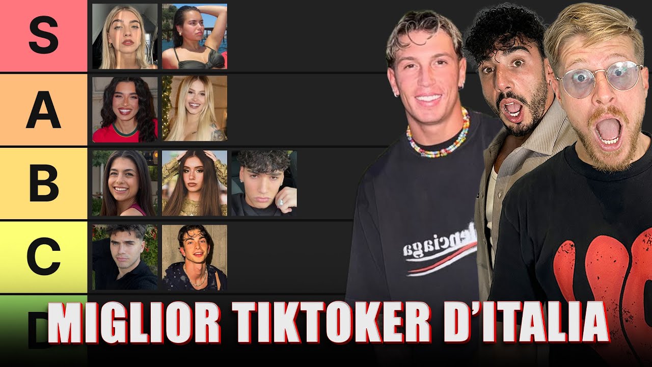 DECIDIAMO CHI È IL MIGLIOR TIKTOKER D’ITALIA con ANDREA FRATINO - OGGI RIMANIAMO TUTTI SENZA PAROLE!