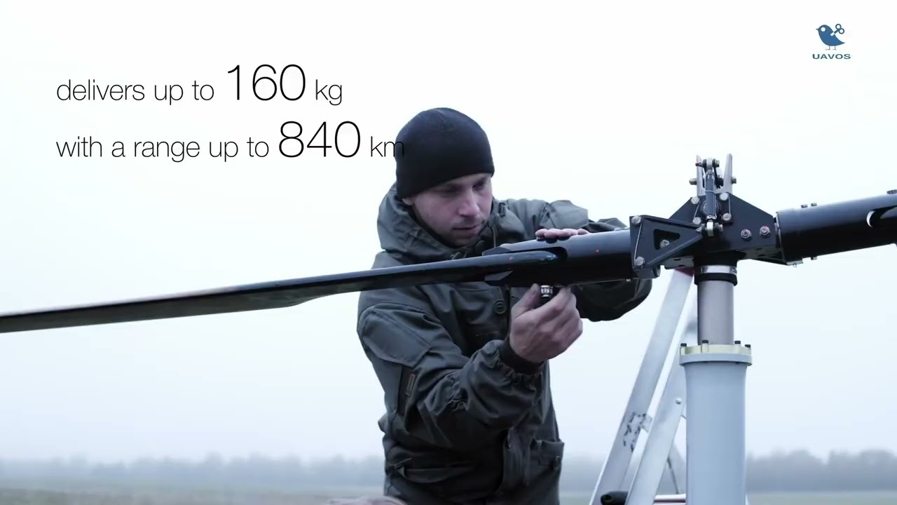 Converted UVH-500 (KAHU-150) unmanned helicopter