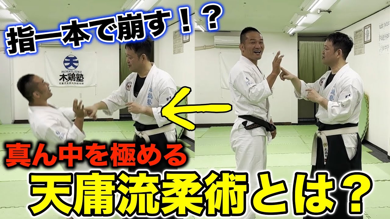 【垣本雅史】天庸流の創始者に学ぶ、重心を奪う術理【天庸流柔術】