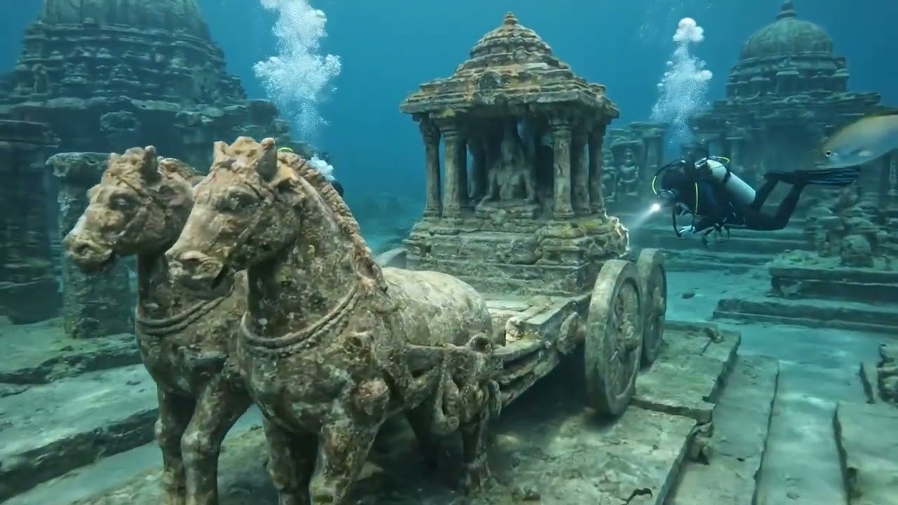 Under water temple