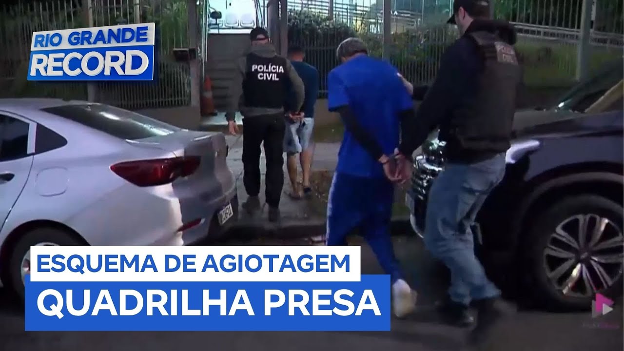 Operação em Porto Alegre (RS) desmantela esquema de extorsão e agiotagem