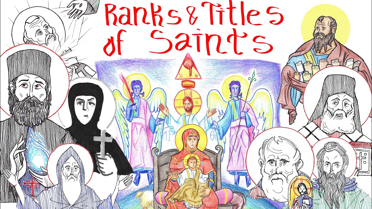 Ranks and Titles of Saints in the Orthodox Church (Pencils & Prayer Ropes)