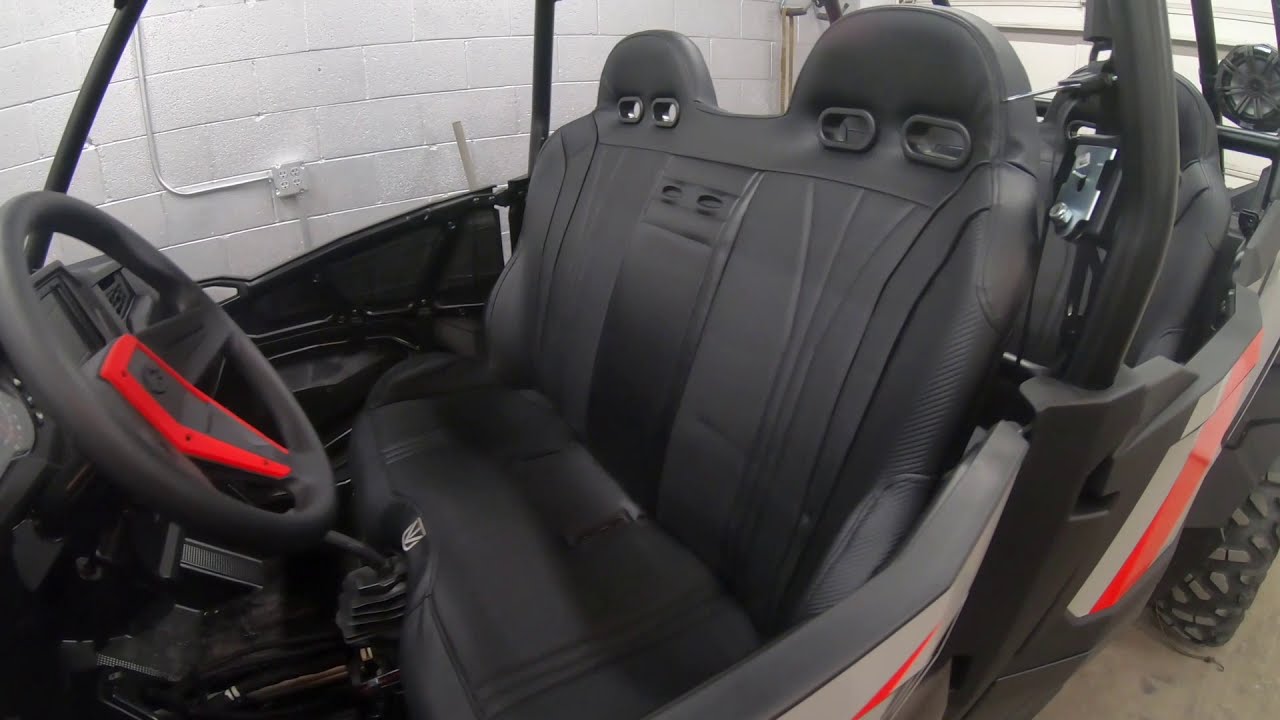 6 Seater RZR!? Bench Seats in the Front AND Rear of the Turbo RZR!?