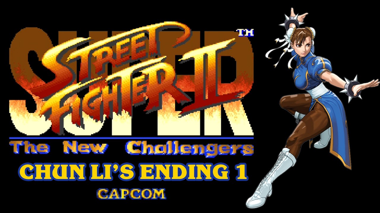 Super Street Fighter II: The New Challengers Chun Li Ending 1 | Super Nintendo Entertainment System