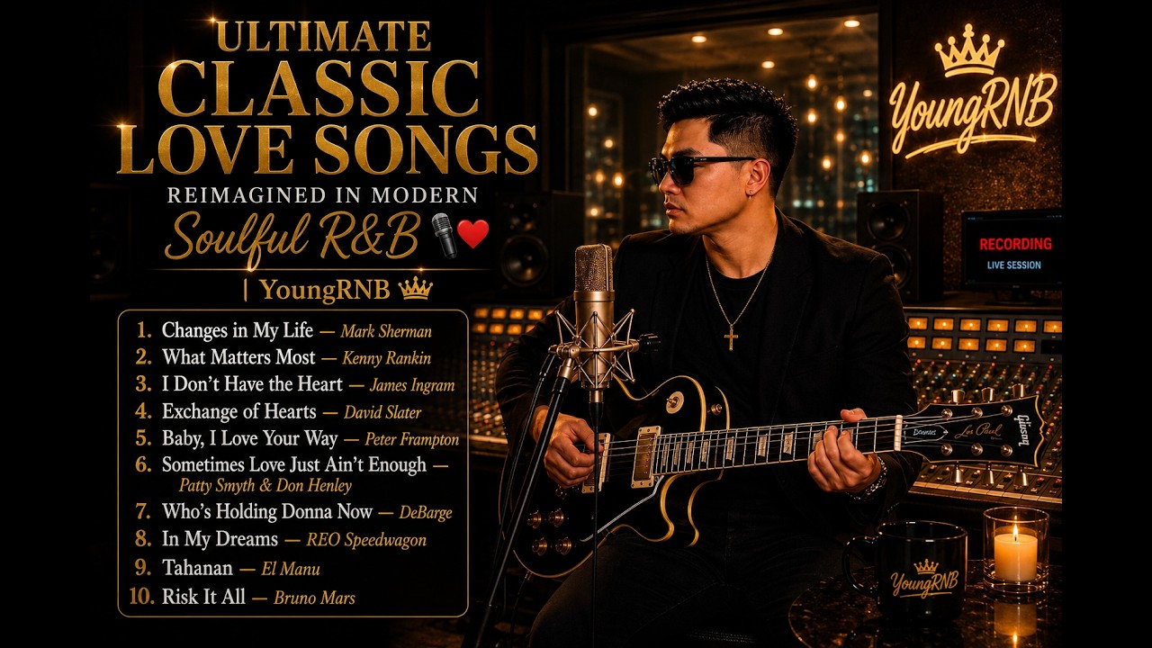 Ultimate Classic Love Songs ❤️ Reimagined in Modern Soulful R&B | Timeless Love Ballads Collection 🎤