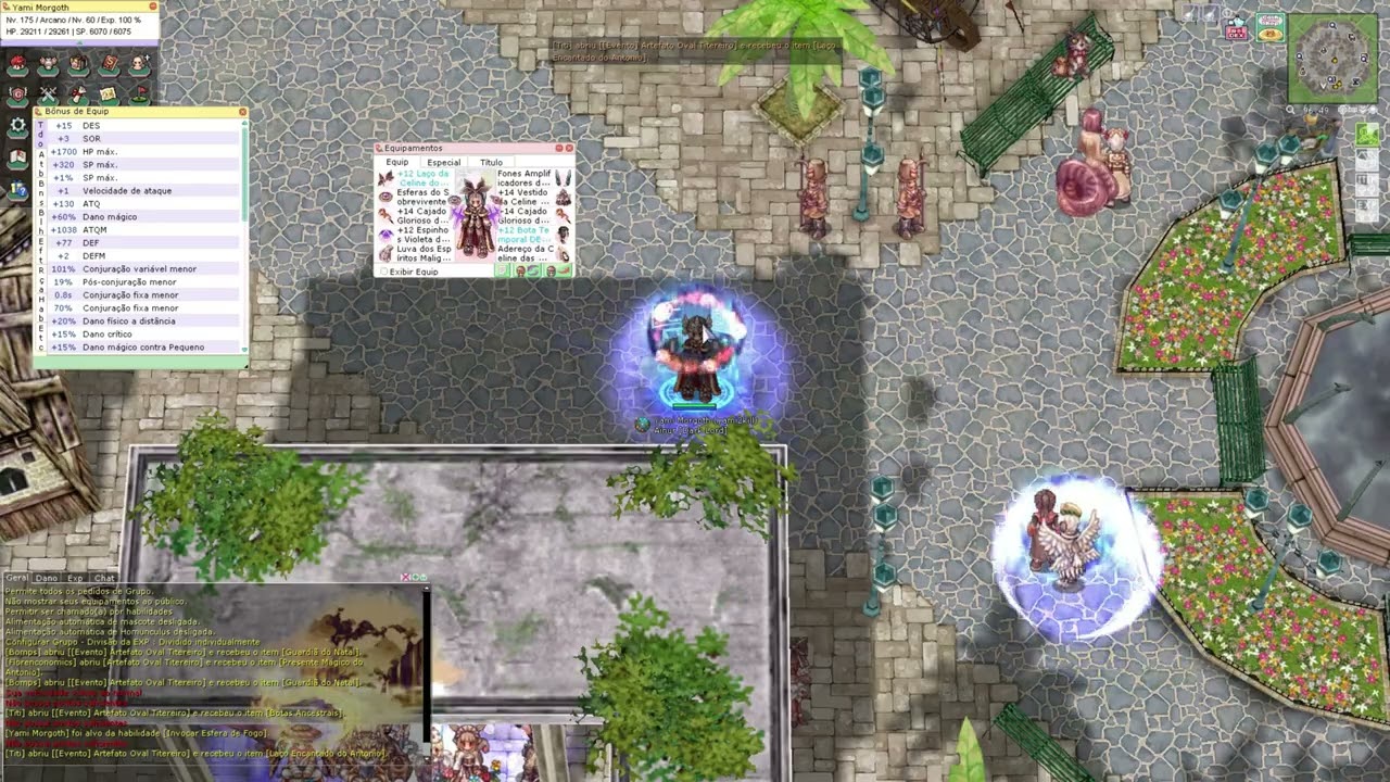 Ragnarok Latam Arcano Tetra Vortex Atualizada Celine