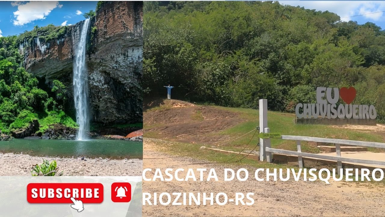 Confira minha visita a Cascata do Chuvisqueiro