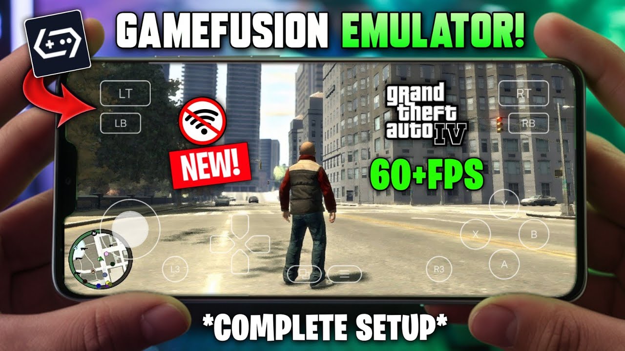 Play GTA 4 Game 60FPS On Gamefusion (Gamehub) Emulator Android: Complete Setup & Best Settings