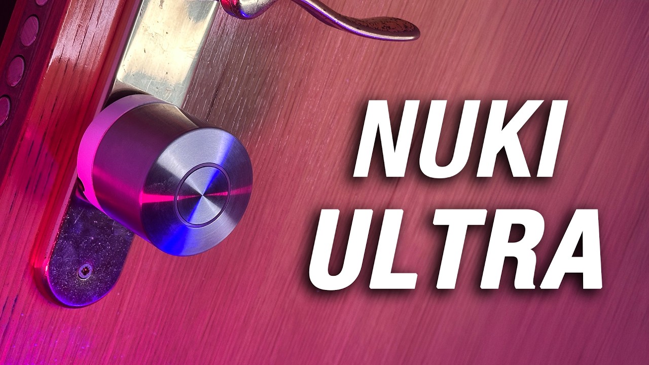 Nuki ULTRA - La cerradura inteligente MÁS AVANZADA! Review + unboxing + guía instalación