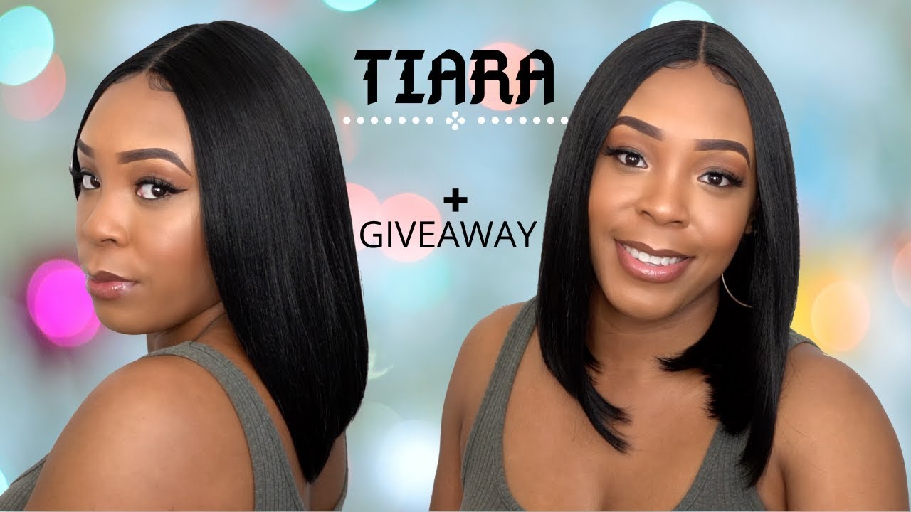 Sensationnel Synthetic Empress Natural Center Part Lace Front Wig - TIARA +GIVEAWAY --/WIGTYPES.COM