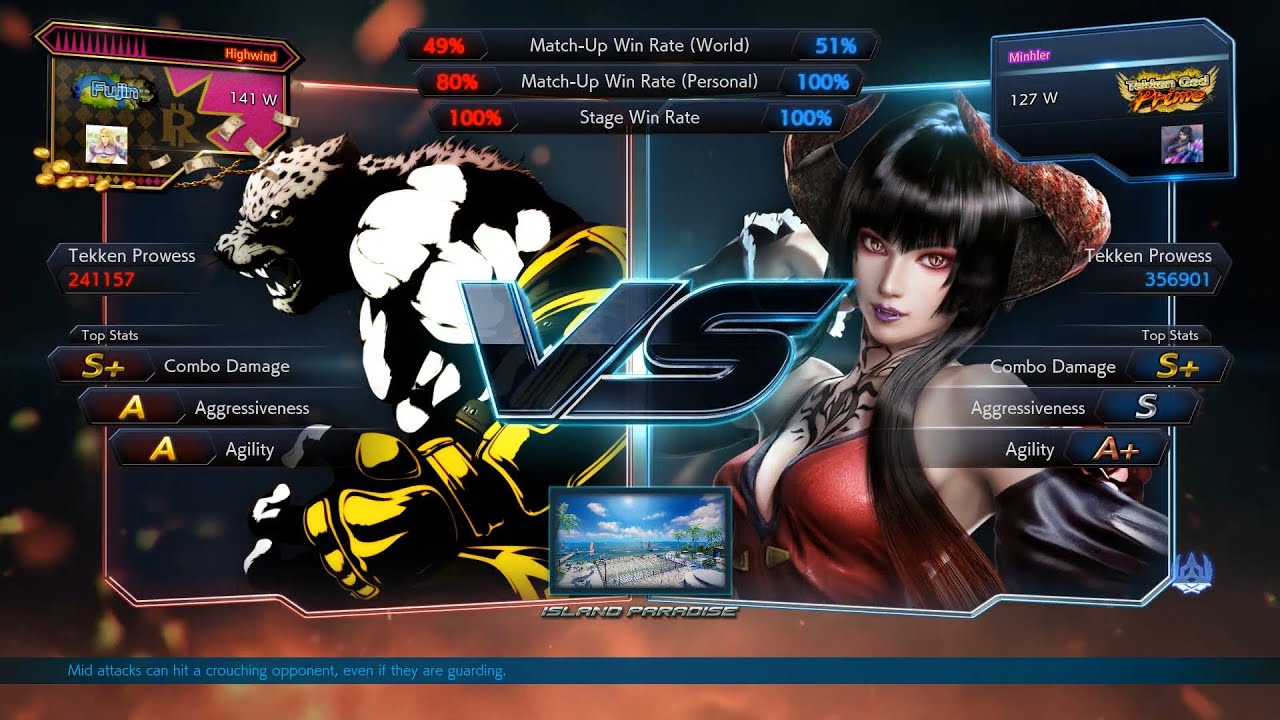 Tekken 7 - Highwind (King) vs Minhler (Eliza)