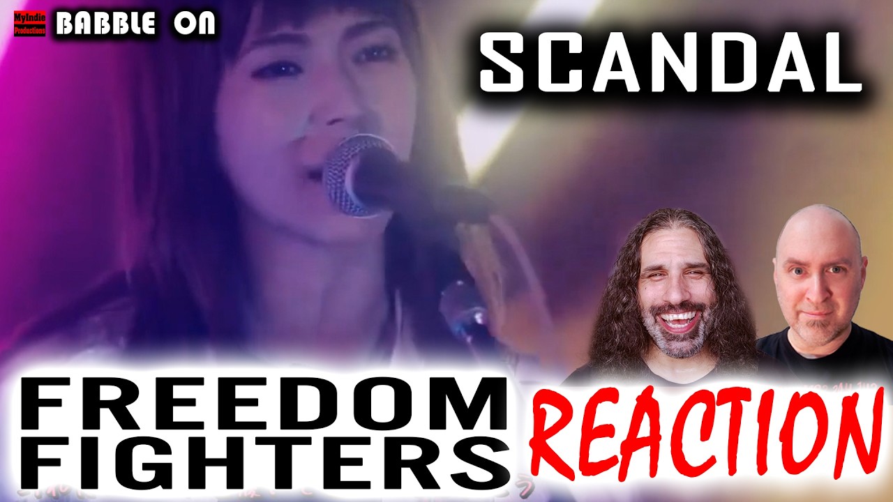 SCANDAL - FREEDOM FIGHTERS Reaction by Indie Filmmakers #jmetal #jrock #banger 🔥🔥🔥🔥🔥