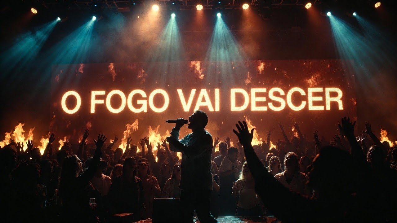 O Fogo Vai Descer | Música Gospel Profética | Deus Responde com Poder