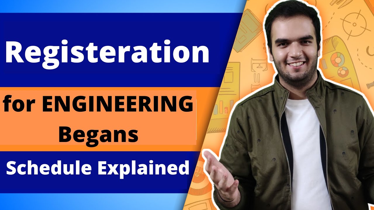 Engineering Admissions Registrations Schedule Explained - RG Lectures Engineering Counselling Day 13