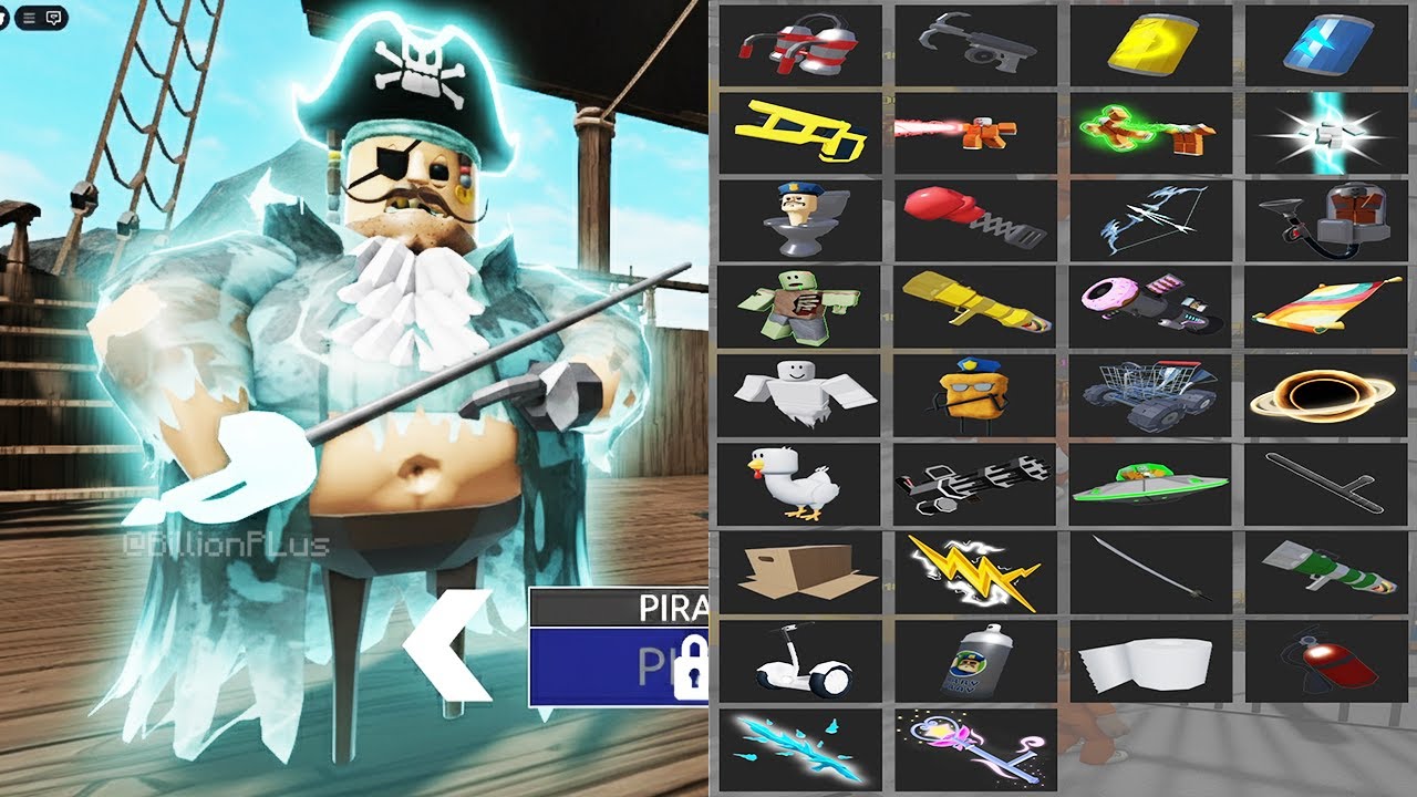 All Items Unlocked PIRATE BARRY'S PRISON RUN OBBY HARD MODE - Roblox Update All Morphs Full Gameplay