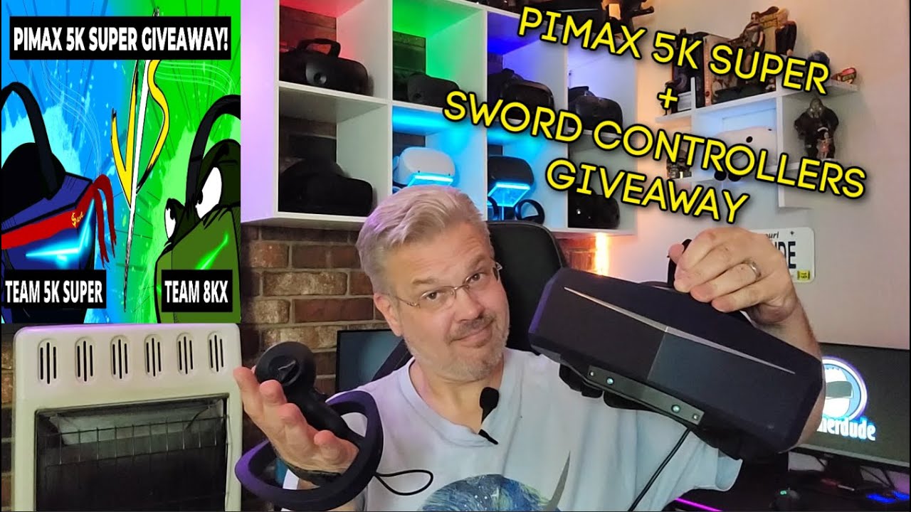 Pimax 5K Super Free Giveaway - Team 5KS vs Team 8KX - Which one is the Best VR 2.0 Headset?