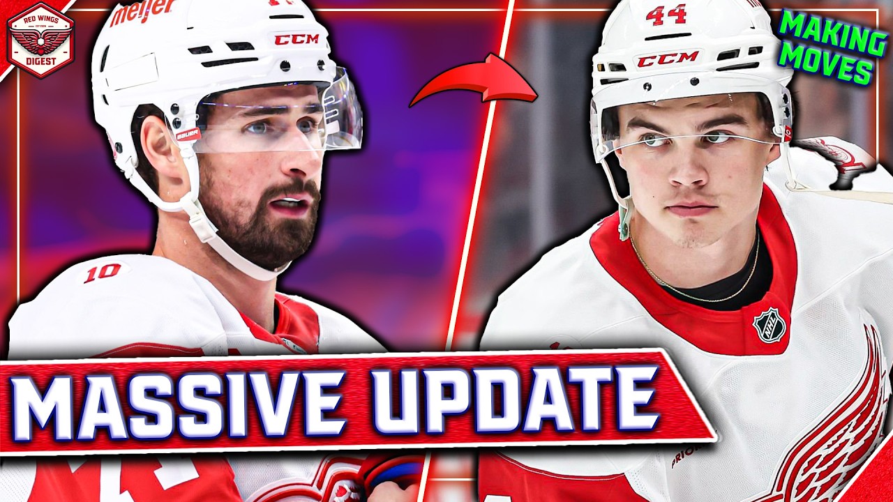 Red Wings making MOVES... Multiple SHOCKING Updates | Red Wings News