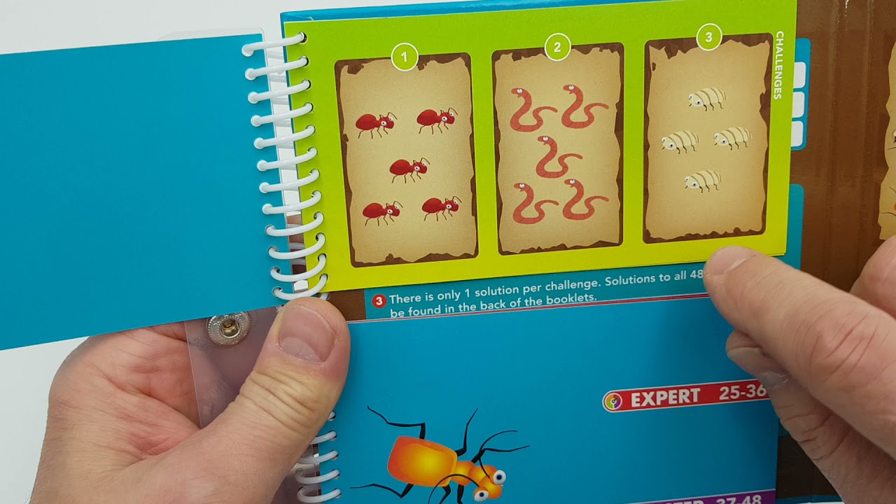 Robaczki Busy Bugs - smart game dla 1 gracza