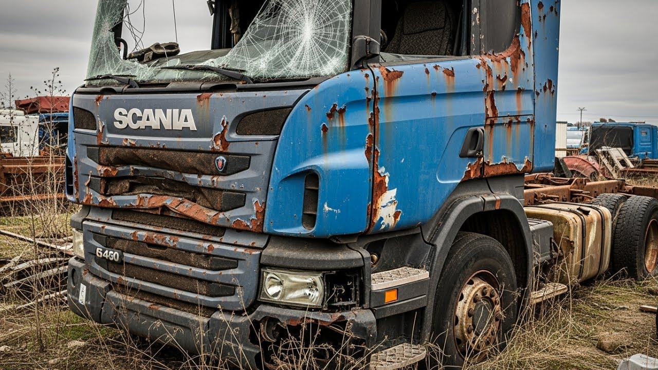 3.3 Million KM Scania Truck Complete Restoration Journey | The Legend Gets a Second Life!