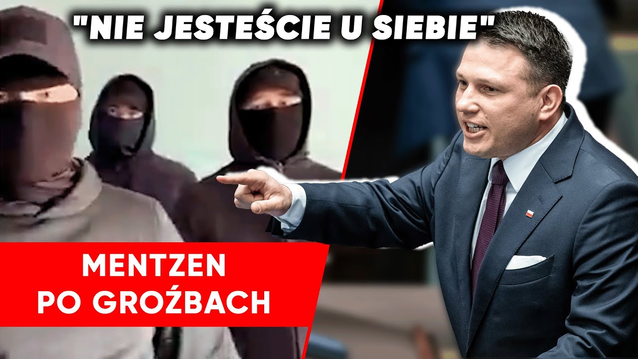 Mentzen po groźbach: Nie jesteście u siebie. Szerokiej drogi na front