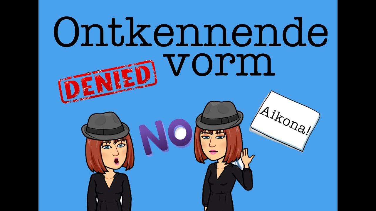 Ontkennede vorm (The negative form) | Ontkenning | Afrikaans FAL