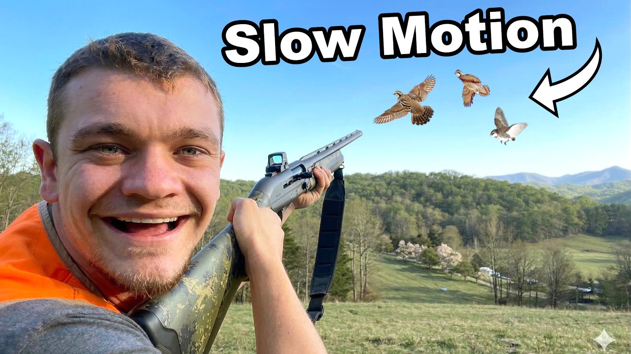 Let's Go Quail Hunting! (Slow Motion Footage)