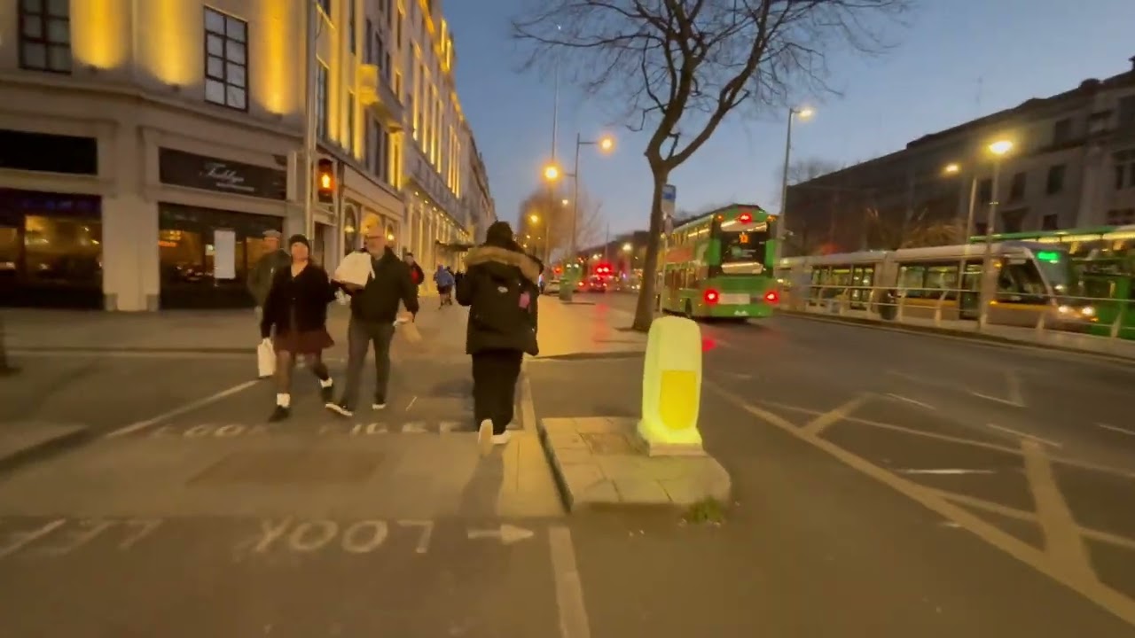Dublin City Centre, February, 2025