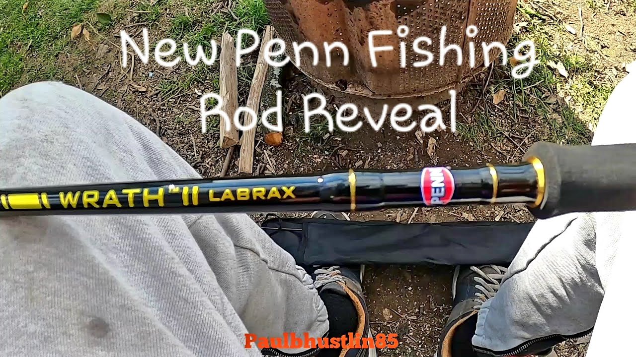 My New Penn Wrath II Labrax Spinning Rod- High Quality Fishing Rod!❤📺🎣