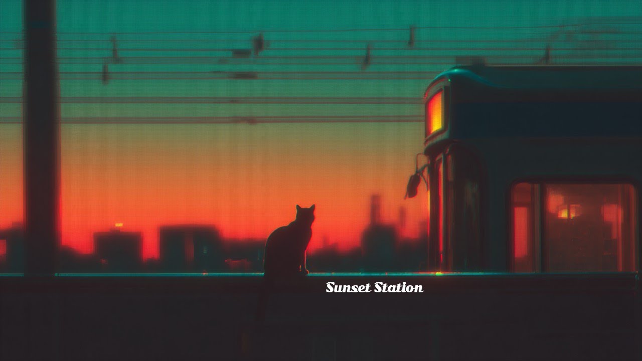 ＣＵＢＹＭＯＯＮ // Sunset Station ( Retrowave Mix)