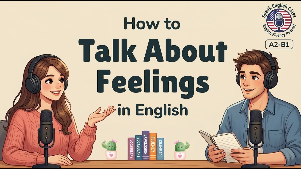 Talk About Your Feelings in English: 20 Emotion Words Explained