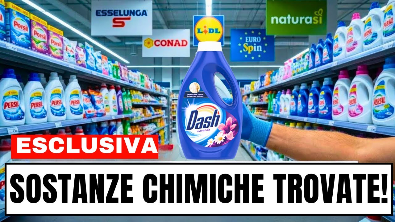 EVITA queste 5 marche di detersivi TOSSICI (ma queste 2 vanno bene!)