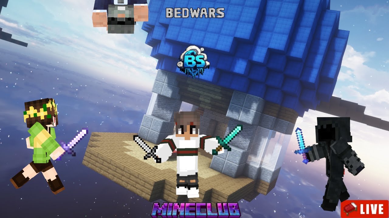 🤺Harc az életünkért! Mineclub bedwars live! w/ @blockstormhu 🤺