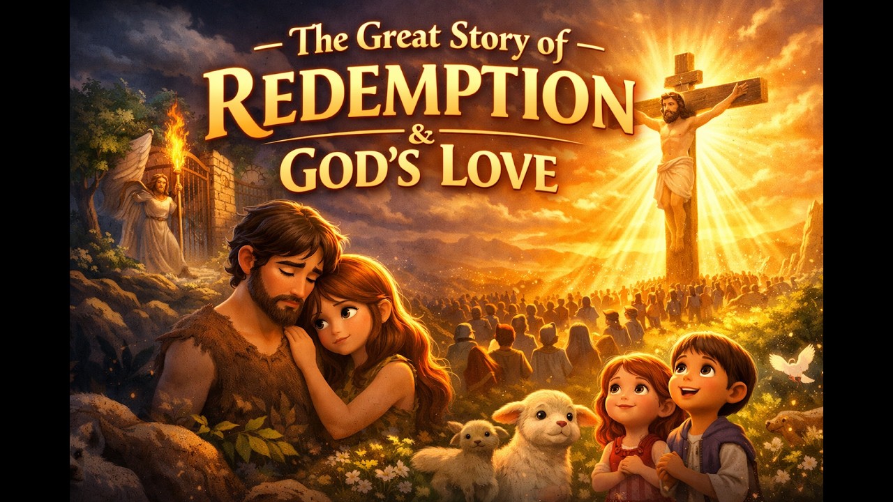 The Greatest Story Ever Told | Bible Story From #adam  To #jesus |God’s Love & Redemption
