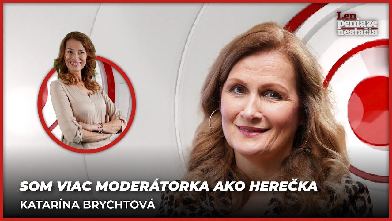 Som viac moderátorka ako herečka┃Katarína Brychtová, moderátorka a herečka
