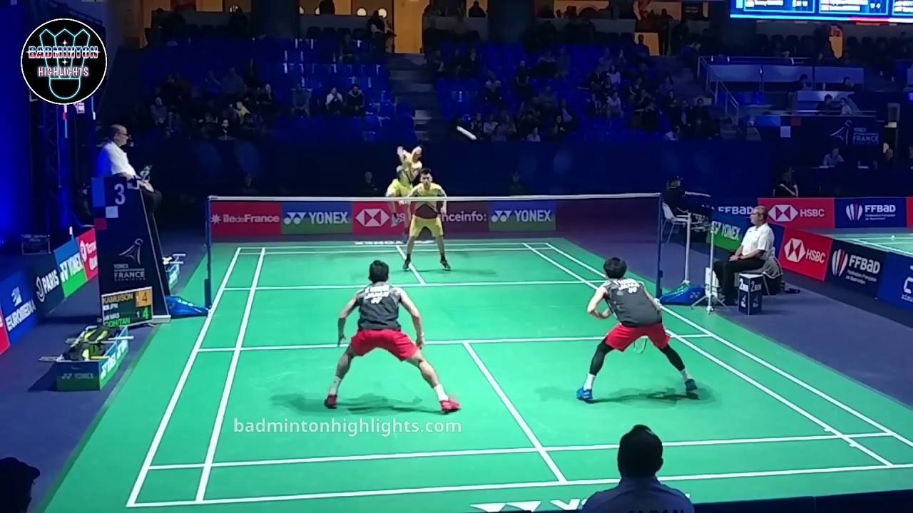 God V Shem / Tan Wee Kiong VS  Takeshi Kamura / Keigo Sonoda - Badminton World