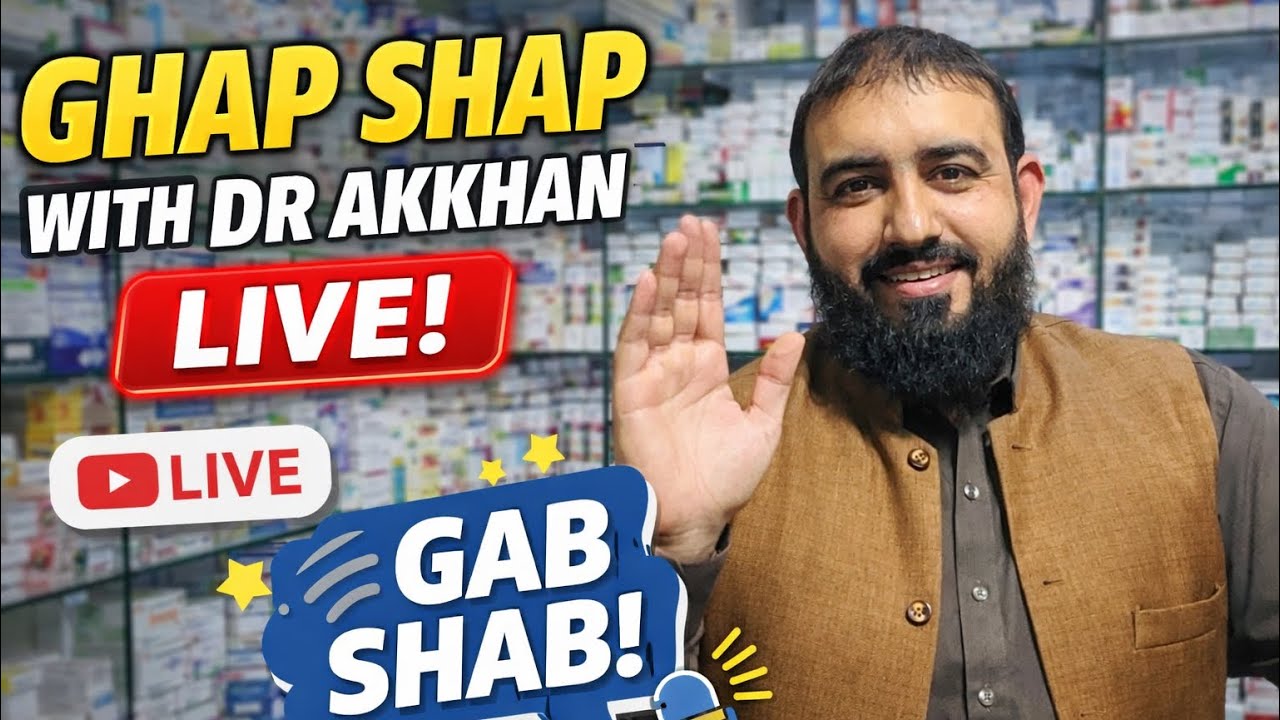 Live with dr akkhan Join