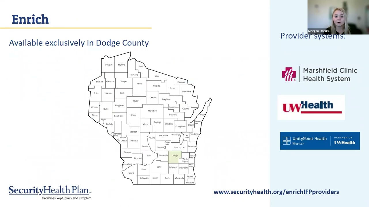 Individual and family plans from Security Health Plan