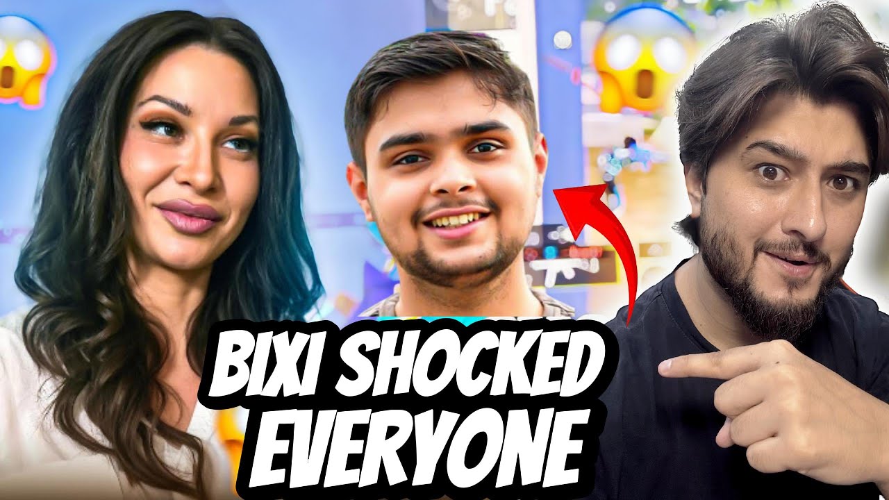 BIXI SHOCKED EVERYONE | 11 STREAMERS VS BIXI OP | PAKISTANI REACTION ON INDIAN PLAYER #reaction