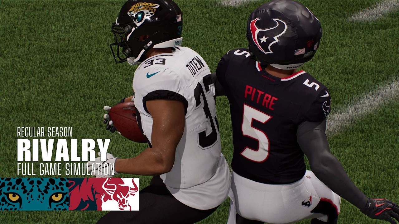 Jaguars vs. Texans | 2026 Rivalry Game | Madden NFL 26 Simulation