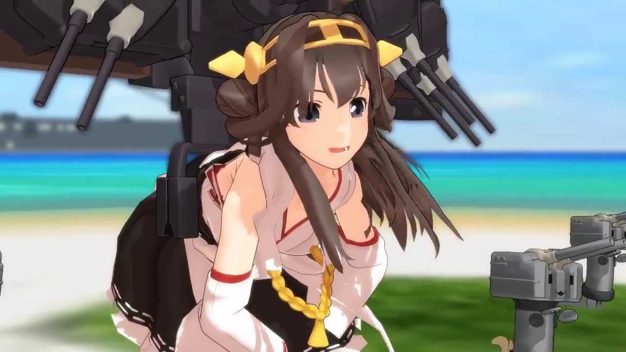 sm21724191【MMD艦これ】メグメグ☆ファイアーエンドレスナイト【金剛】