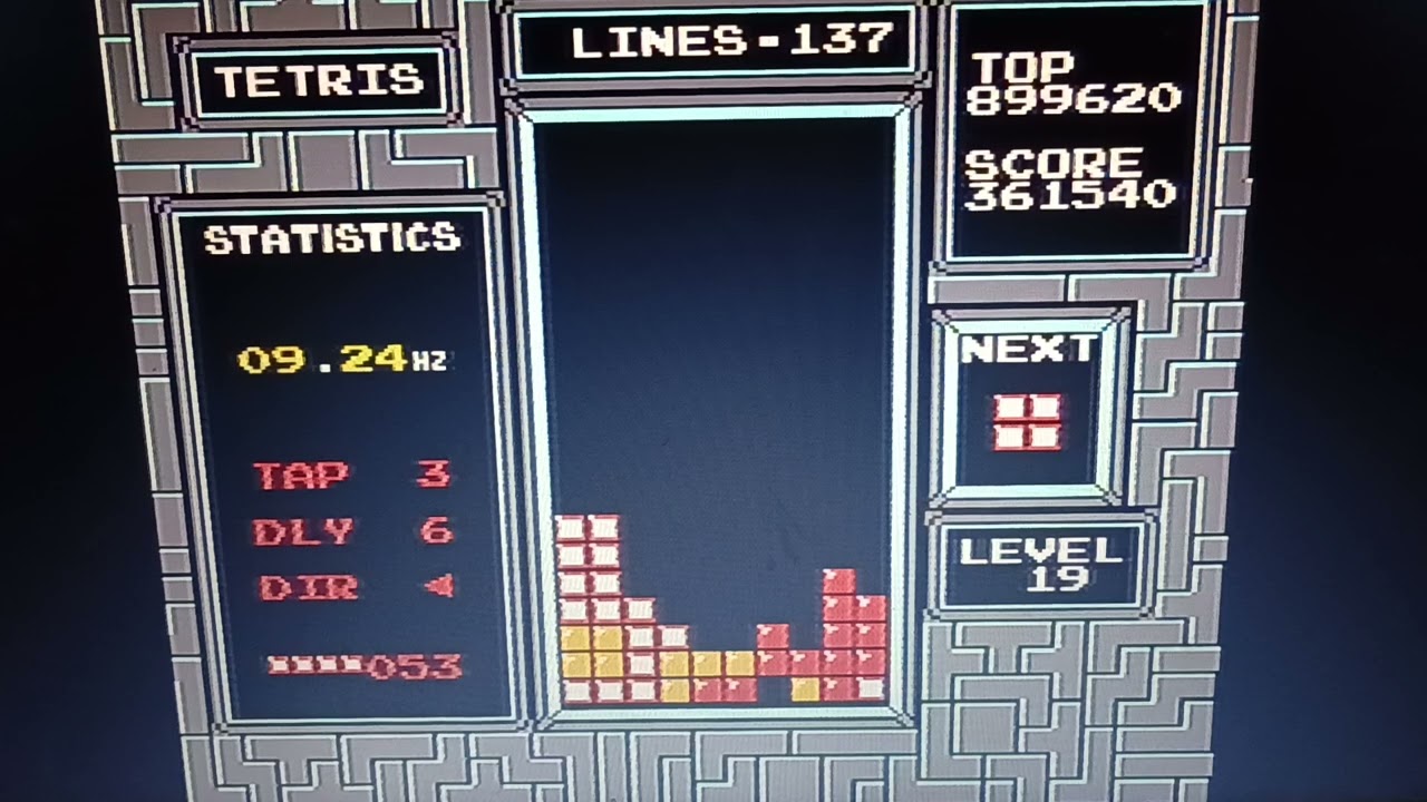 707k NES Tetris