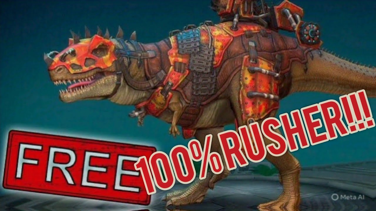 JMW Dino War Giganotosaurus desbloqueado Nv. 20