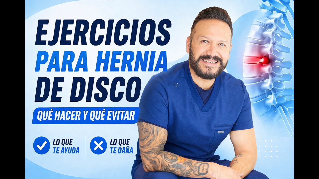 ¿ Hago o no ejercicio si tengo hernia de disco ? en vivo #herniadiscal