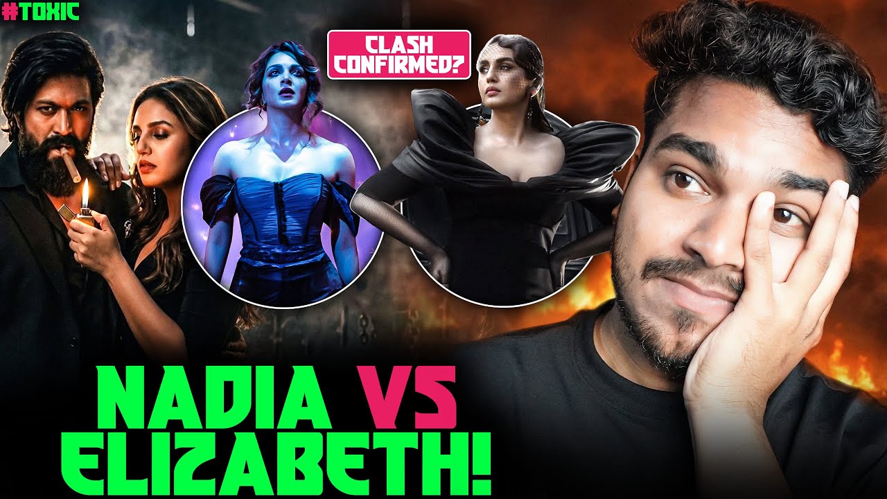 Toxic Movie: Elizabeth Character Poster Breakdown | Rocking Star Yash | Huma Qureshi