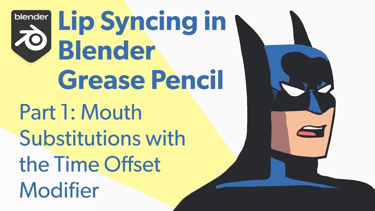 Master Lip Sync in Blender Grease Pencil - 2D Animation Lip Sync Tutorial