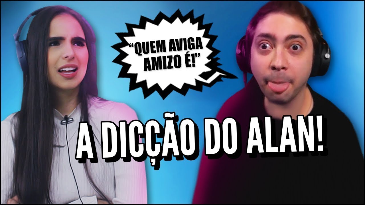 ALANZOKA E SUA MARAVILHOSA DICÇÃO - MELHORES MOMENTOS (JOVENS REAGEM) - REUPADO