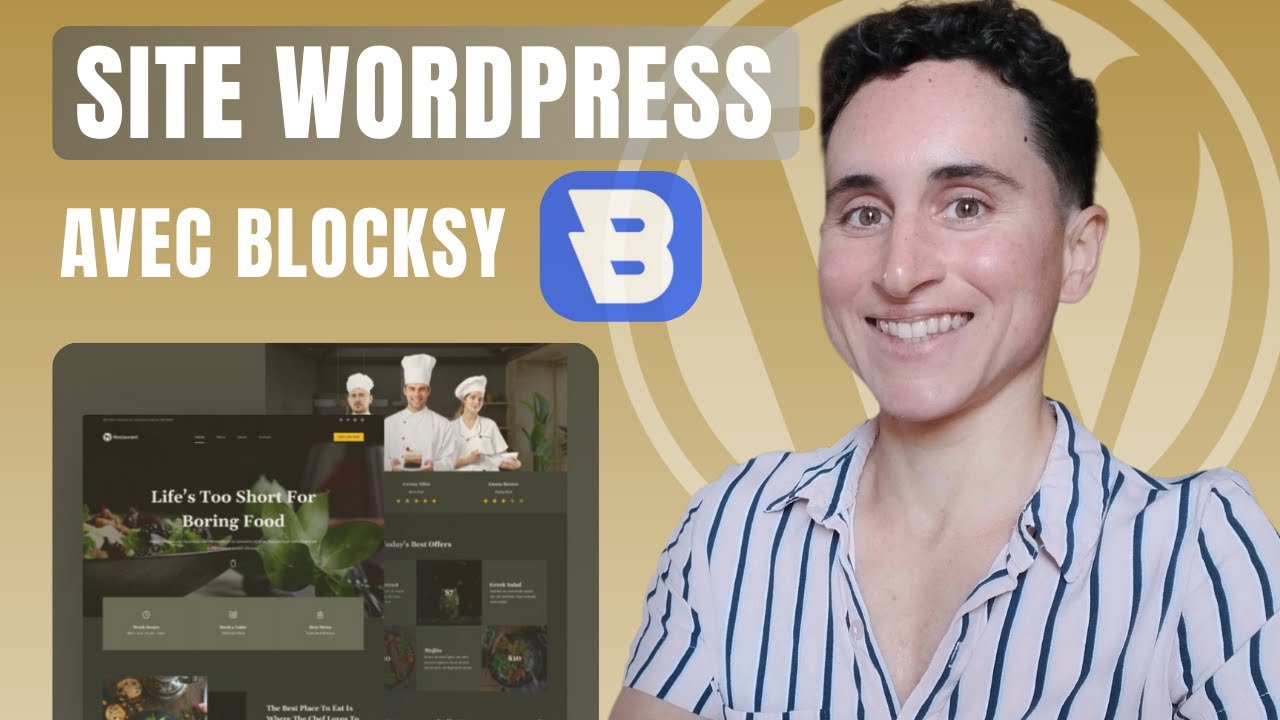 Créer un site WordPress avec le thème Blocksy
