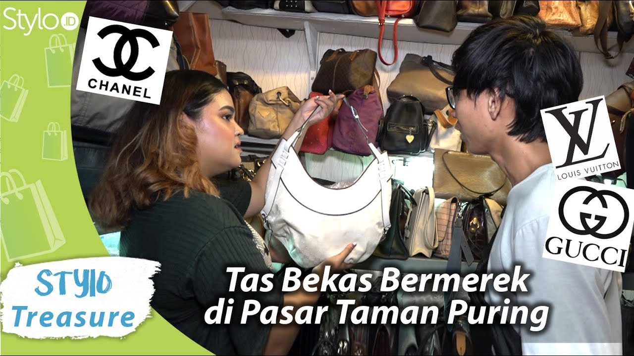 Tas Branded Bekas Murah di Pasar Taman Puring Jakarta (Belanja Tas Original & KW) | Stylo.ID